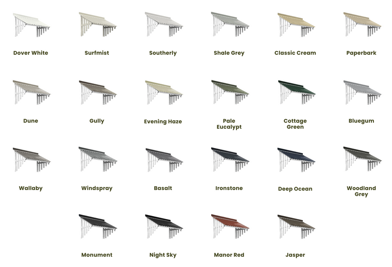 Choose your Roof Colour