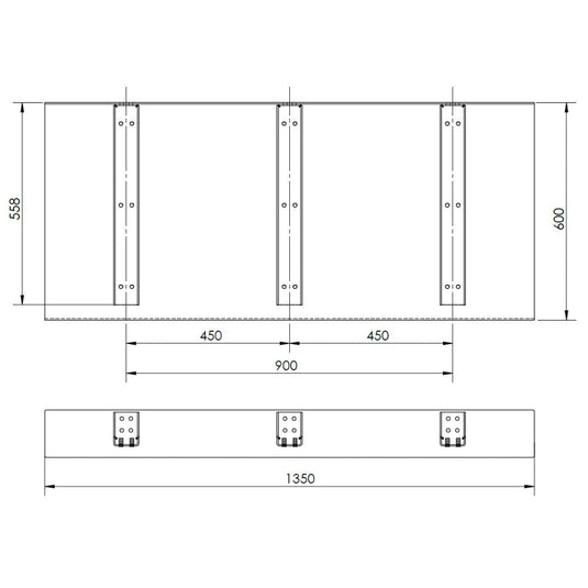 Modern Window Hoods - Bracketed - Retrofit/Post Cladding Modhoods