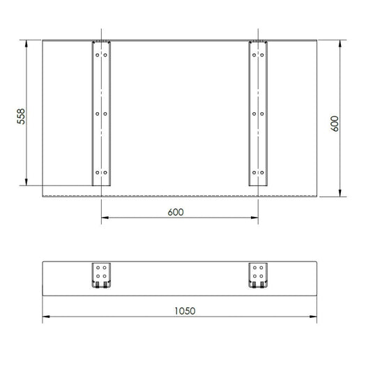Modern Window Hoods - Bracketed - Retrofit/Post Cladding Modhoods