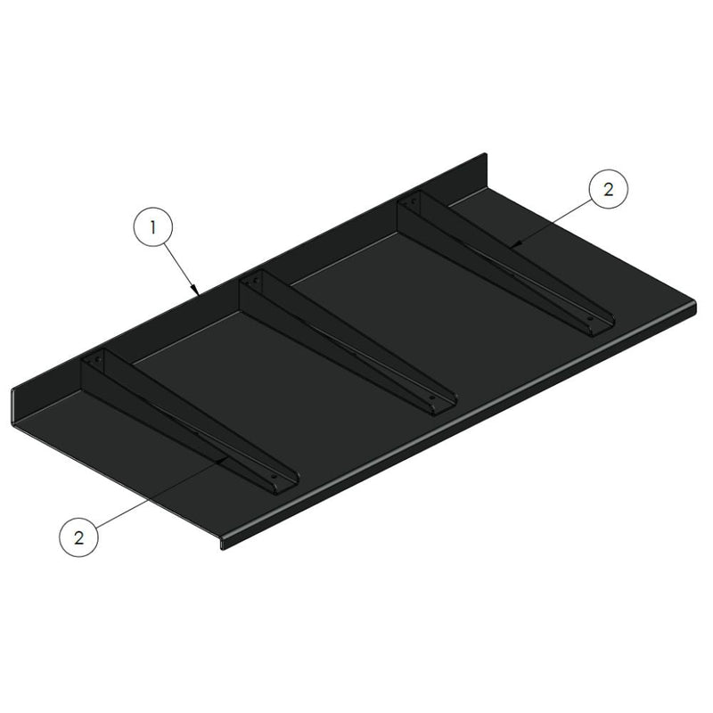 Load image into Gallery viewer, Bracketed Modern Window Hoods - Retrofit/ Post Cladding Modhoods