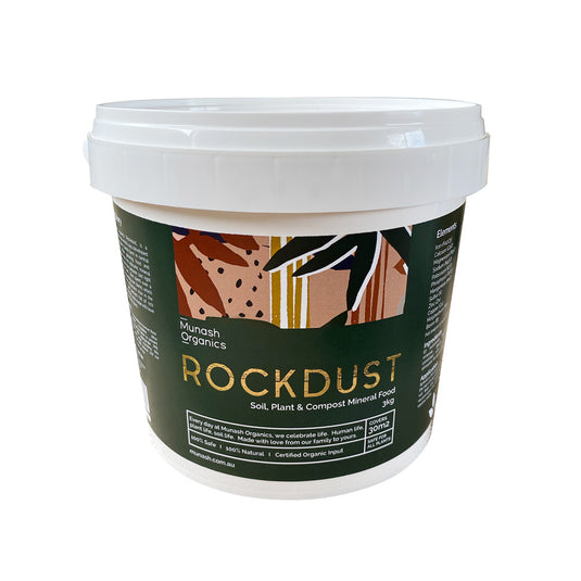 Rockdust Soil Revitaliser: Infused with 100+ Minerals for Plant Health