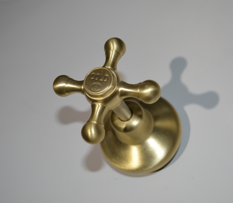 Load image into Gallery viewer, Copper or Brass Wall Mounted Taps
