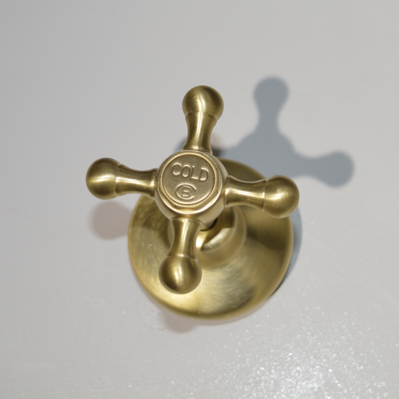 Load image into Gallery viewer, Copper or Brass Wall Mounted Taps
