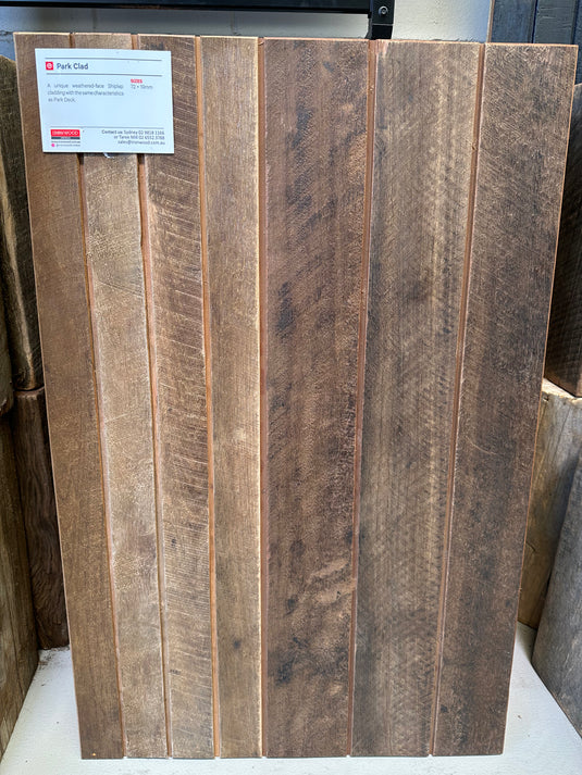 Hardwood Wall Cladding - Rustic Park Clad - Shiplap