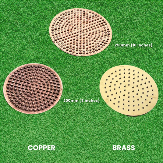 3. Brass Or Copper Shower Rose?