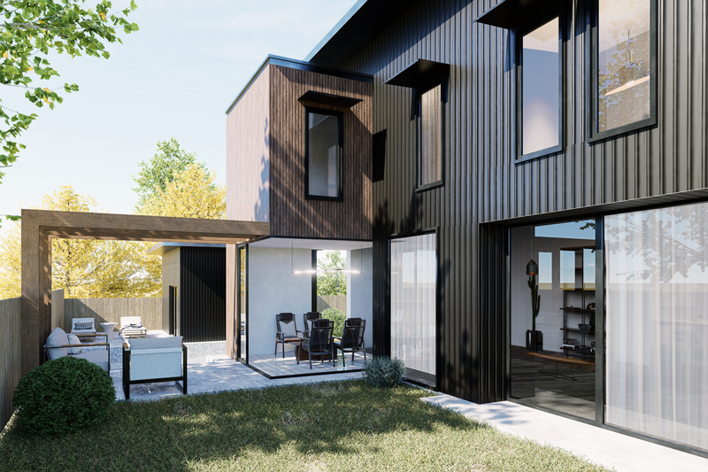 Load image into Gallery viewer, Modern Window Hoods - Bracketed - Modhoods
