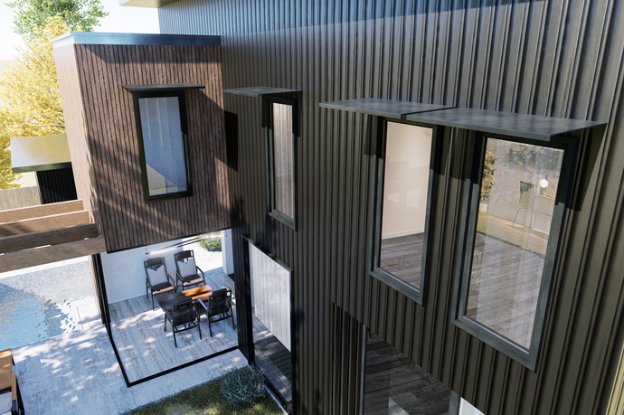 Modern Window Hoods - Bracketed - Modhoods