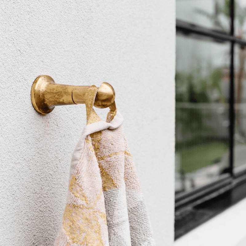 Load image into Gallery viewer, Brass Towel Hook
