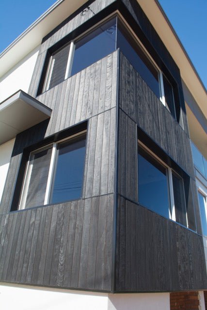 Charred Timber Cladding - Shiplap