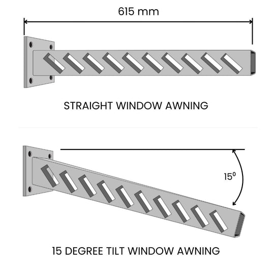 2. Decide on the best awning style