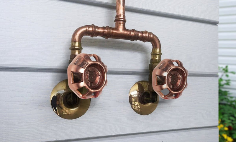 Load image into Gallery viewer, Hydrant Brass or Copper Tap Handle Cover
