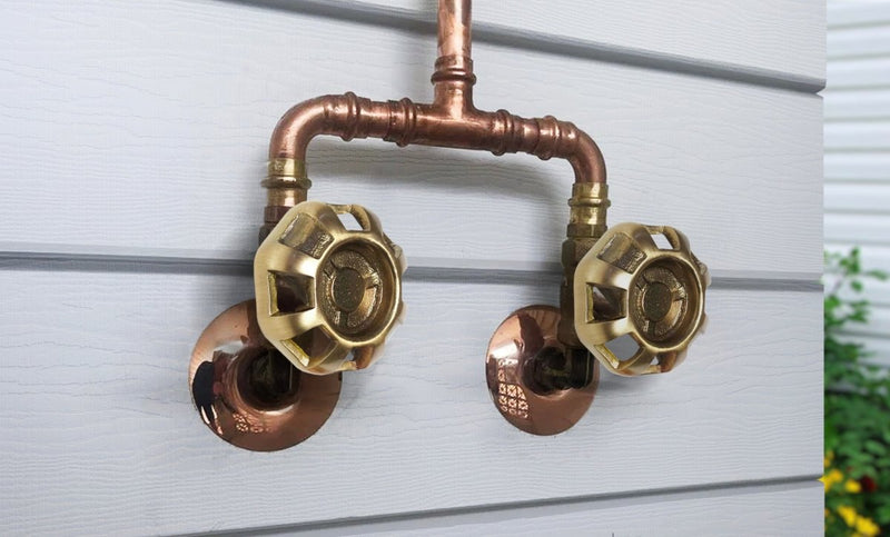 Load image into Gallery viewer, Hydrant Brass or Copper Tap Handle Cover
