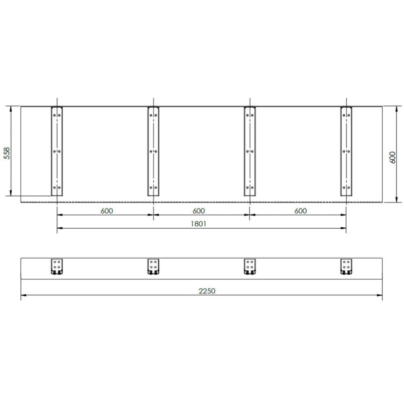 Load image into Gallery viewer, Modern Window Hoods - Bracketed - Retrofit/Post Cladding Modhoods
