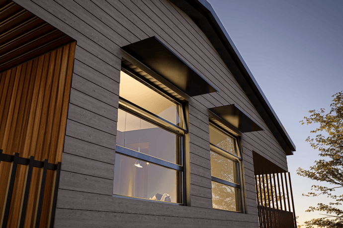 Modern Window Hoods - Slimline - Pre or Post Cladding ModHoods