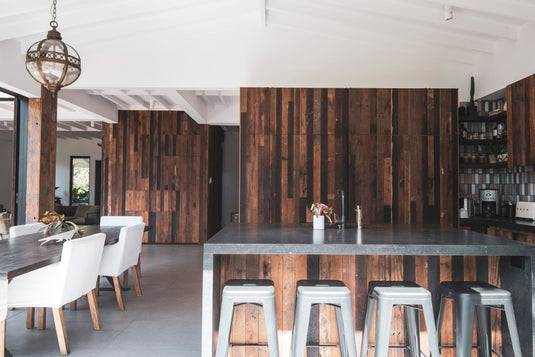 Original Weathered - Faced and Wire Brushed - Recycled Thin Cladding