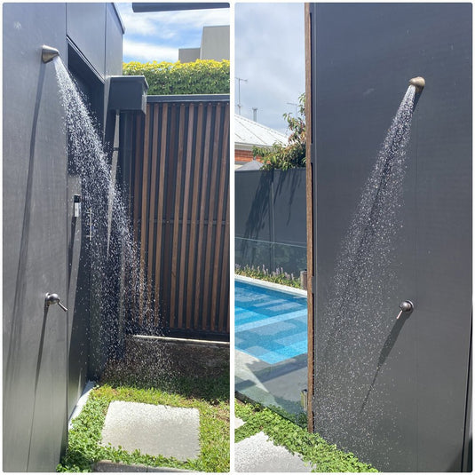 Wall-Mounted Pool Area Shower Head